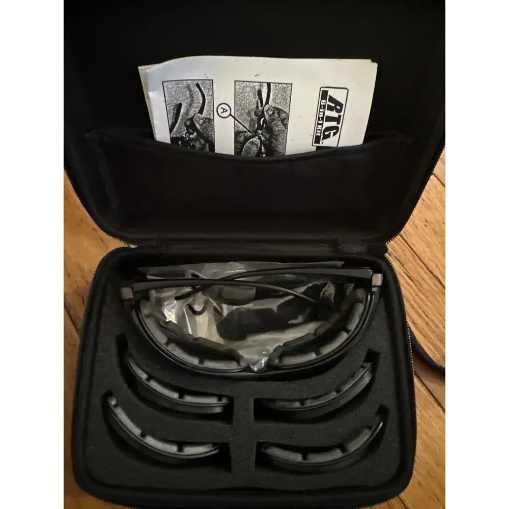 Global Vision RTG 6-in-1 Touring Kit Motorcycle Glasses + Lenses, & Cases